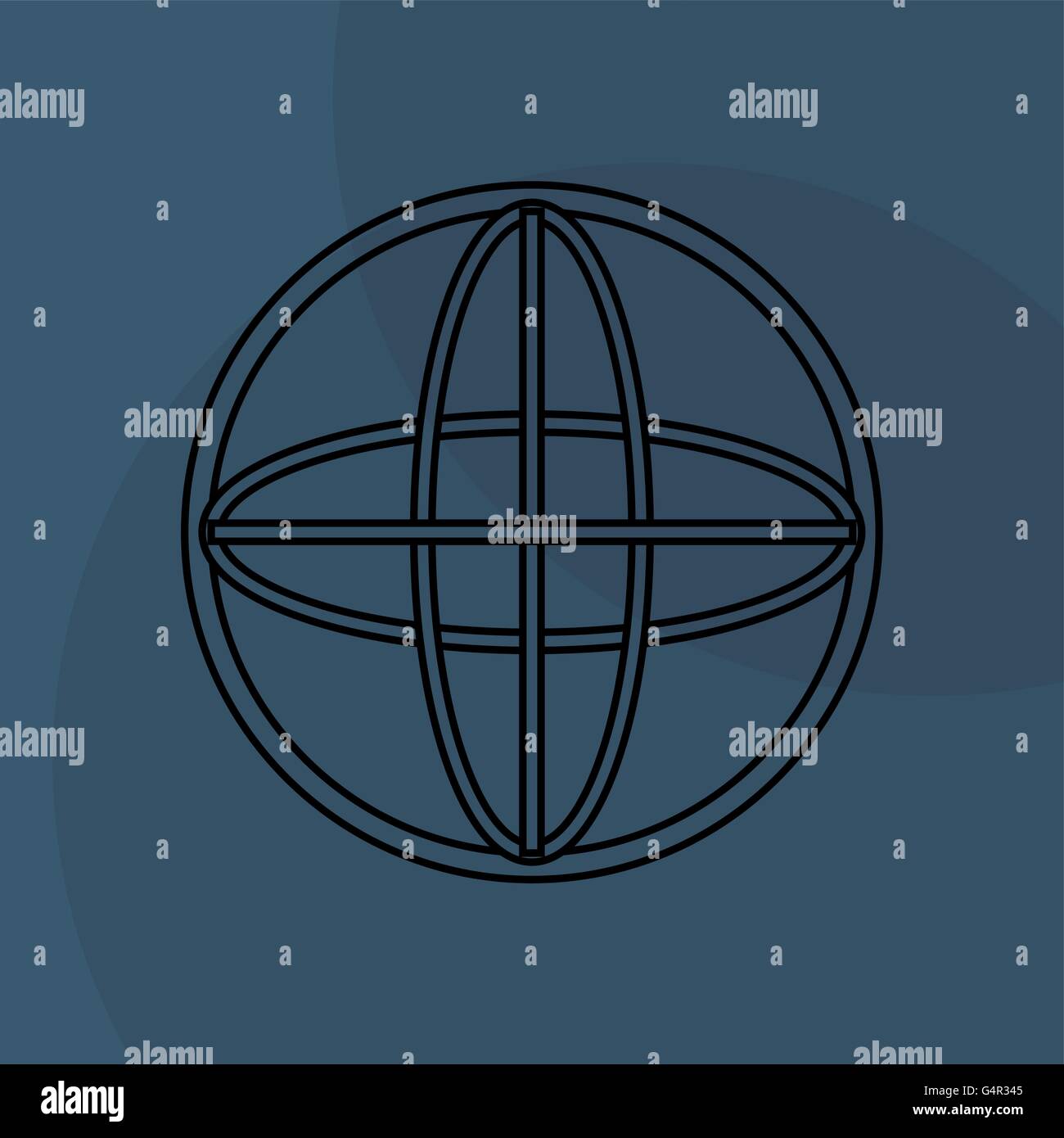 Planet design. World icon. Flat illustration Stock Vector Image & Art ...