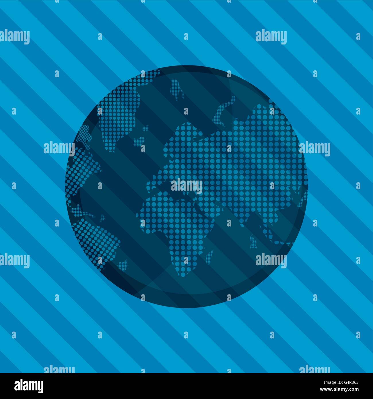 Planet design. World icon. Flat illustration Stock Vector Image & Art ...