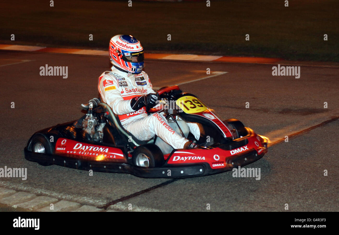 Auto - Dan Wheldon Memorial Kart Race - Daytona Milton Keynes Stock Photo