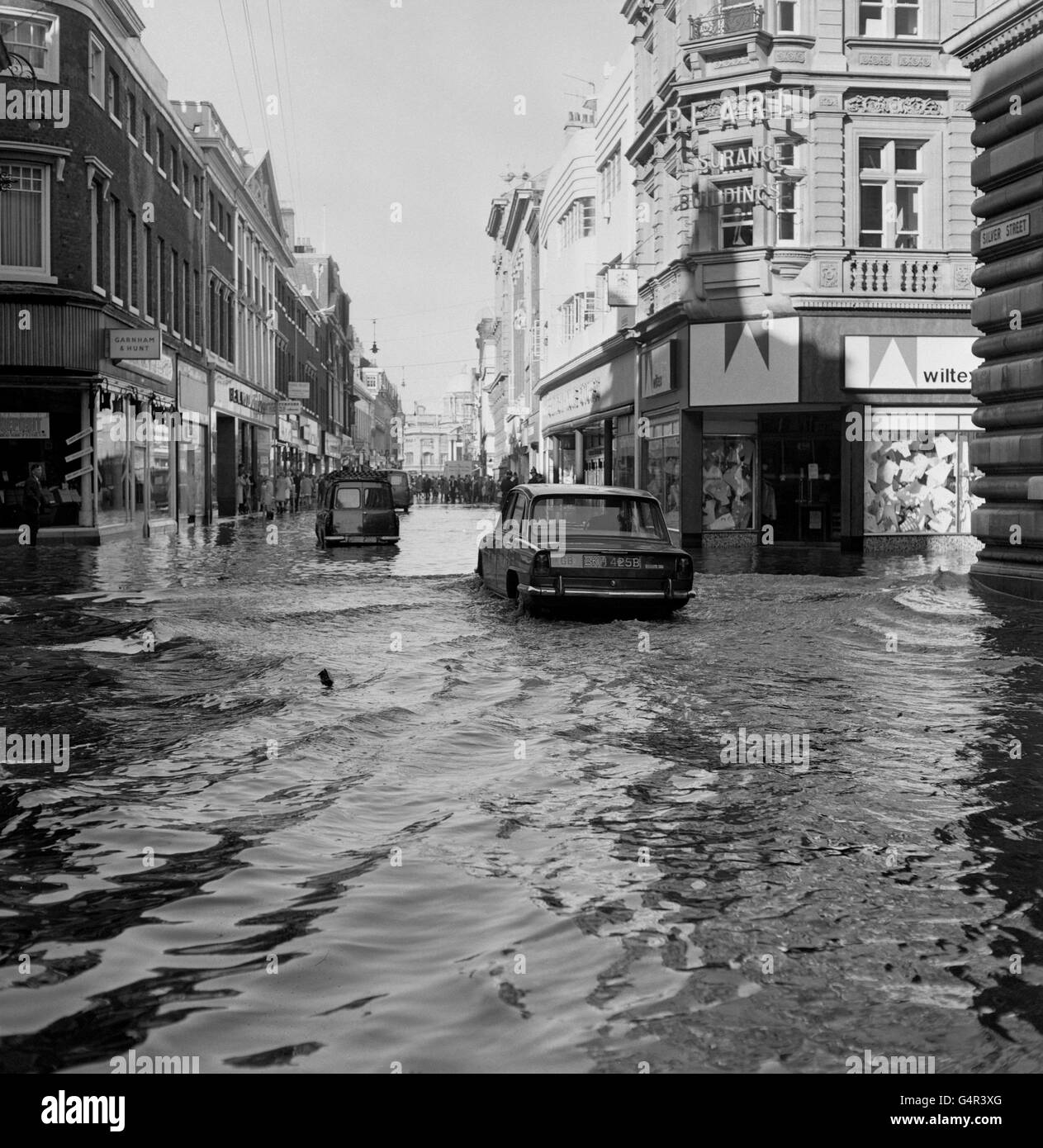 Weather - Floods - Hull Stock Photo