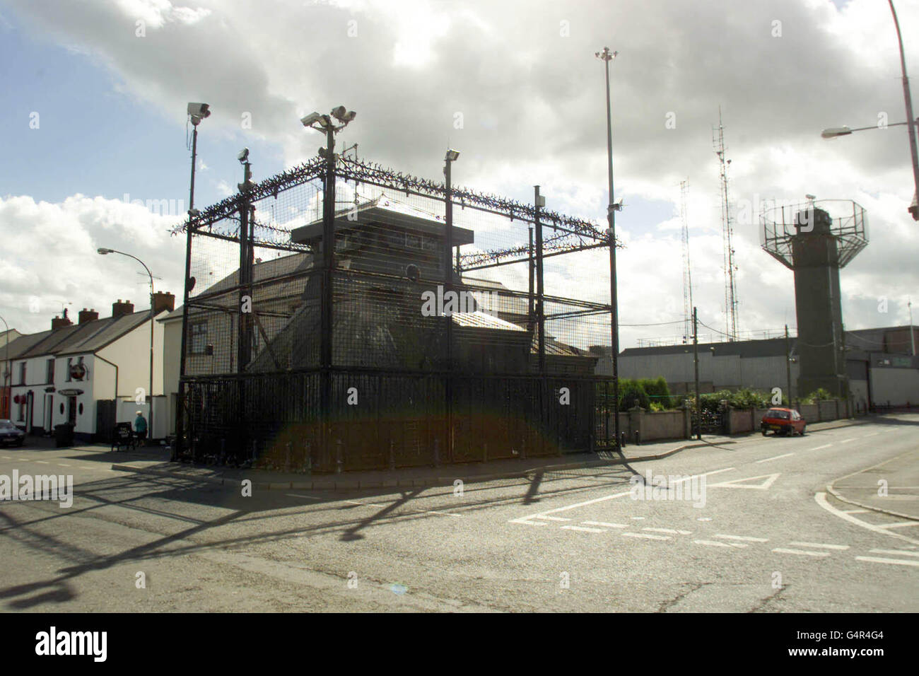 ULSTER/ RUC/ Crossmaglen Stock Photo - Alamy