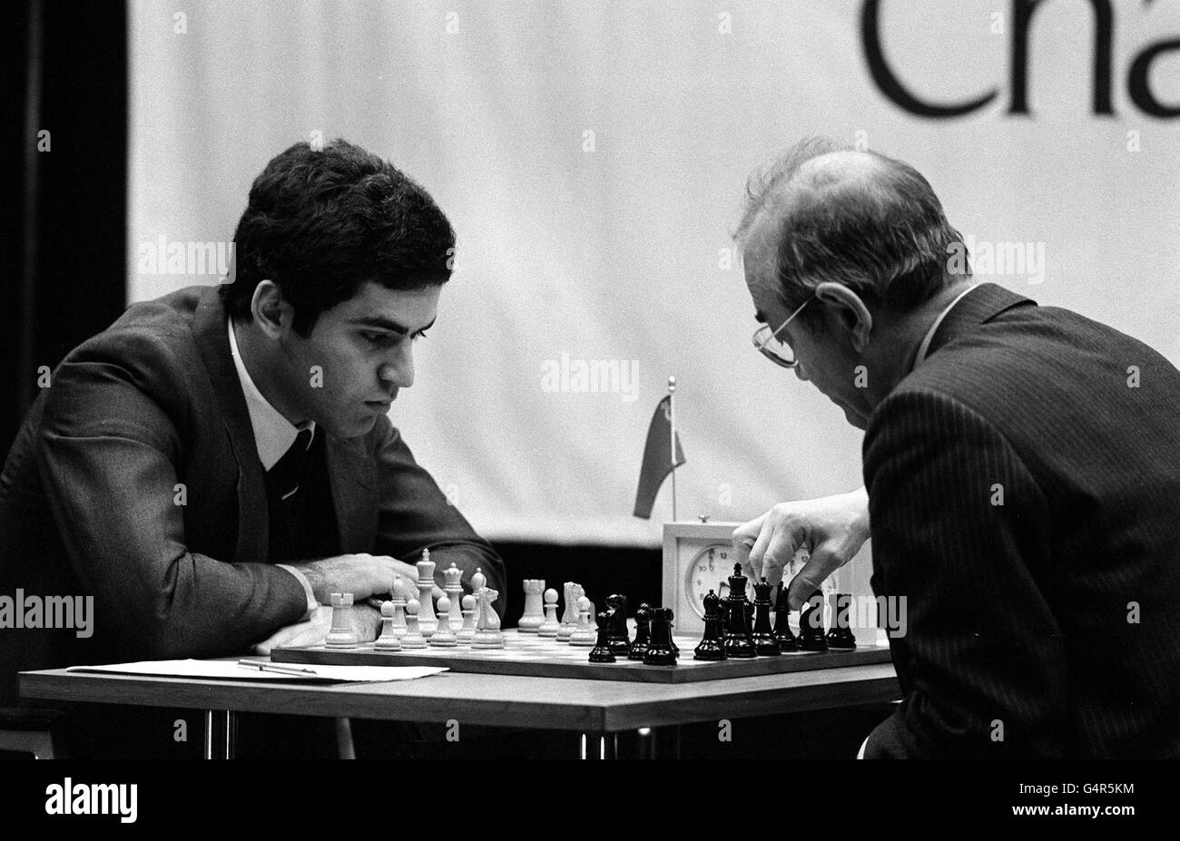 13-year-old Garry Kasparov smashes the Sämisch - Tbilisi 1976 
