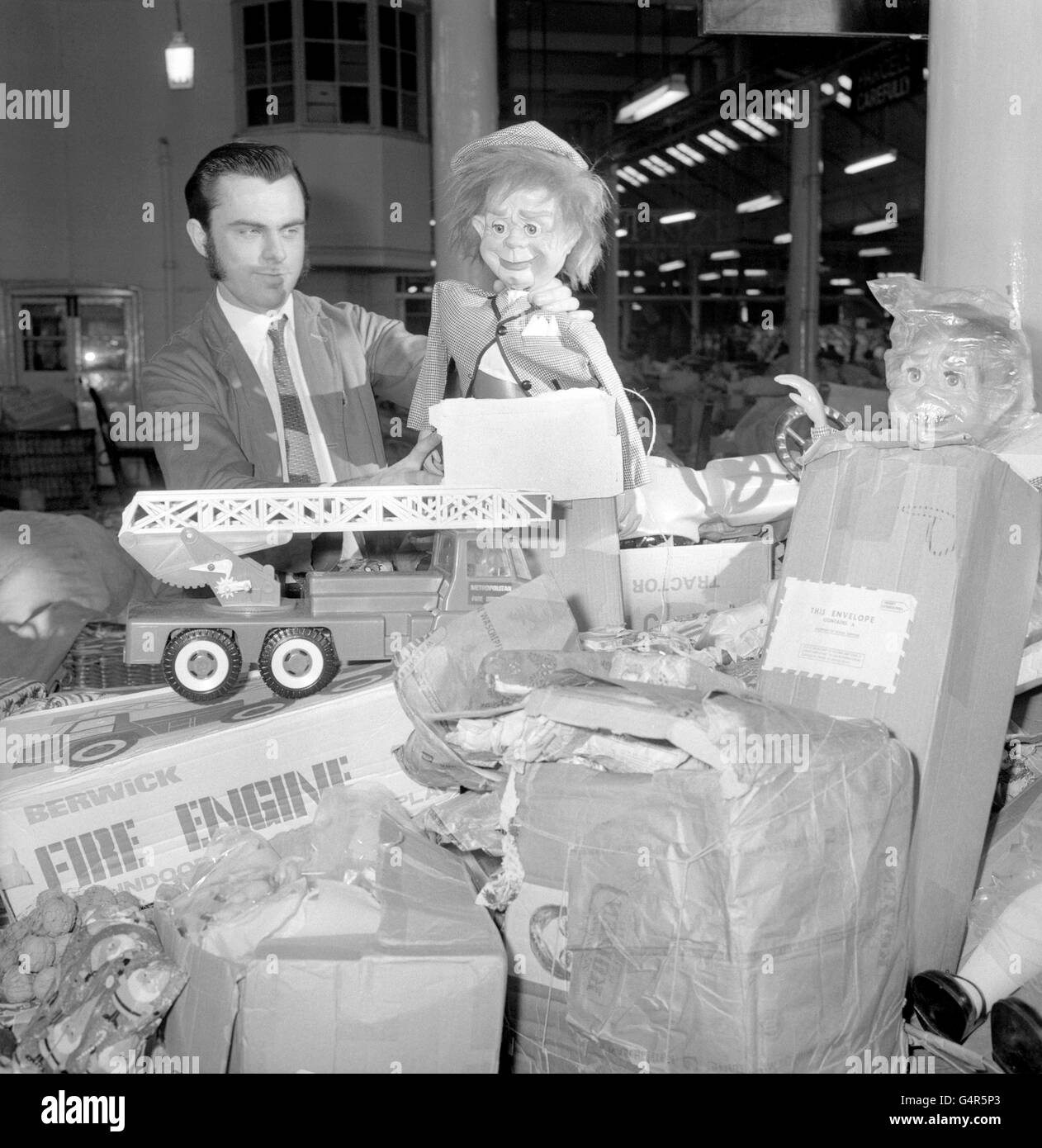 British Postal Service Mount Pleasant Sorting Office London Stock