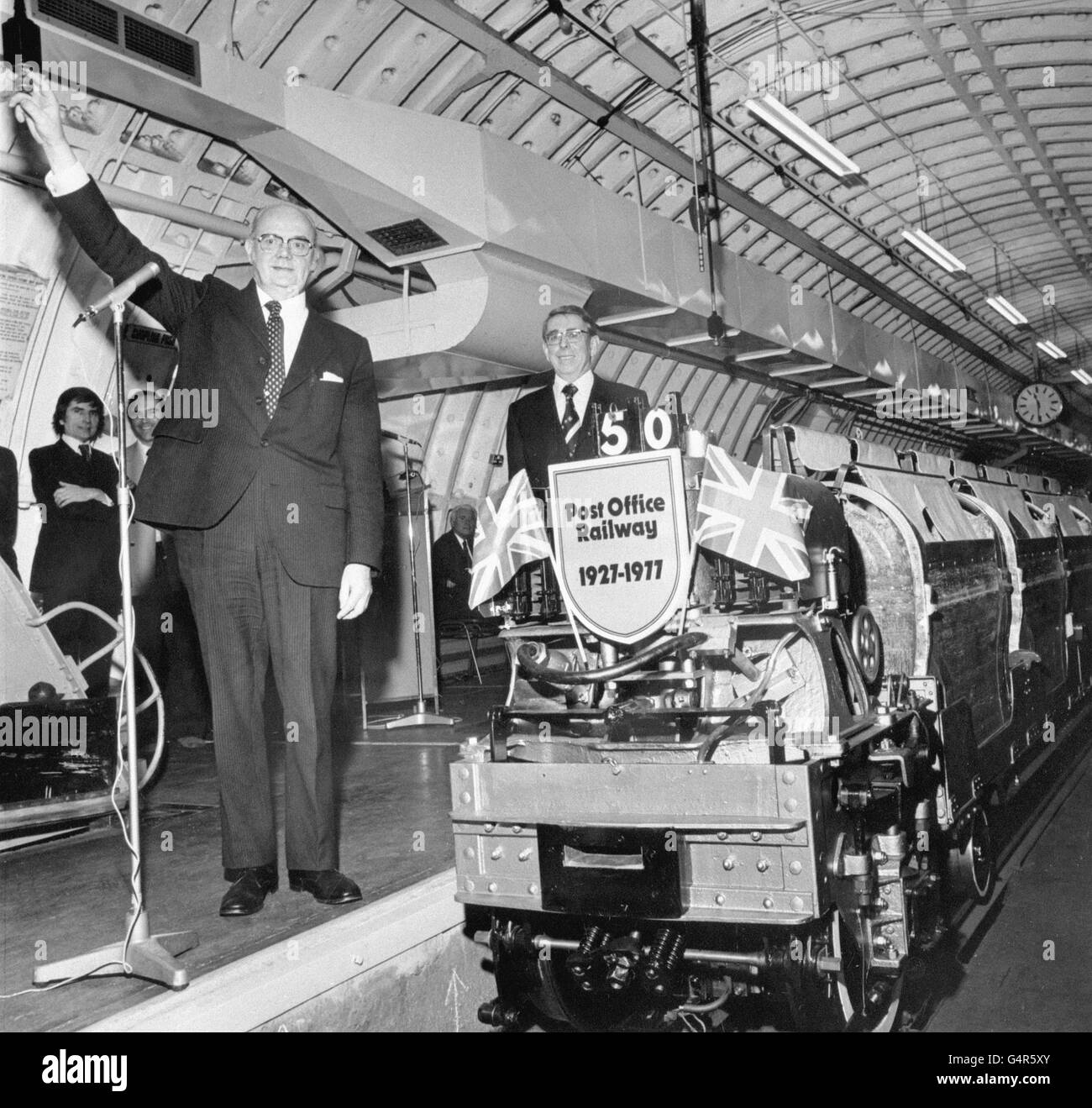 Underground postal railway Black and White Stock Photos & Images - Alamy