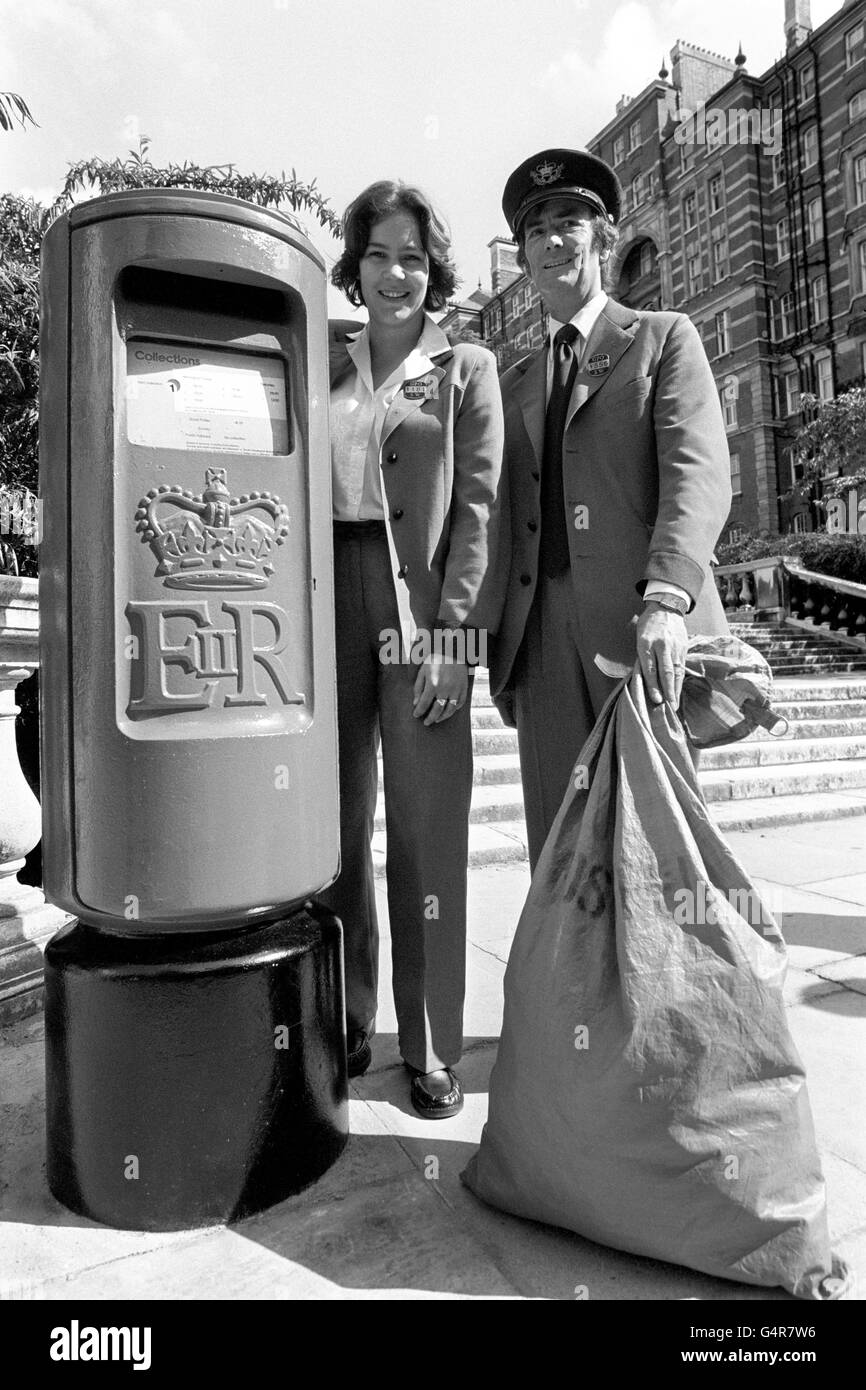 British Postal Service - Royal Mail - London Stock Photo