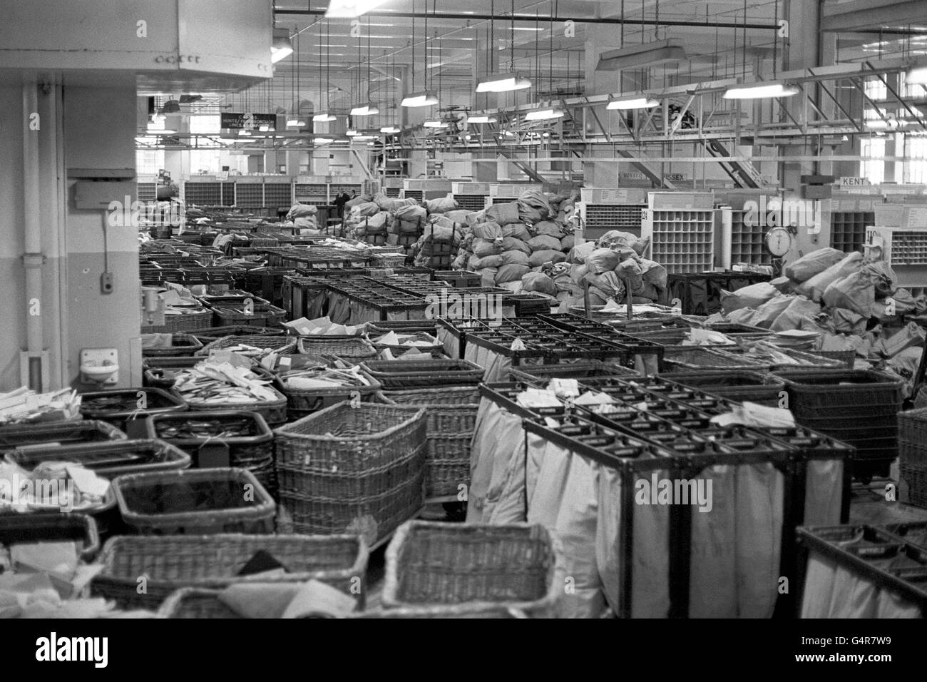 British Postal Service Postal Strike London Stock Photo Alamy