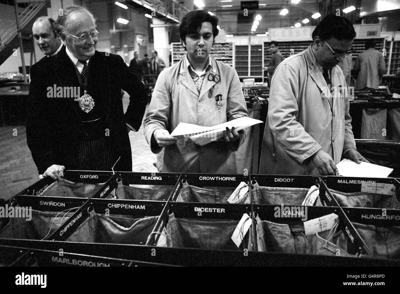 British Postal Service Christmas Mail London Stock Photo Alamy