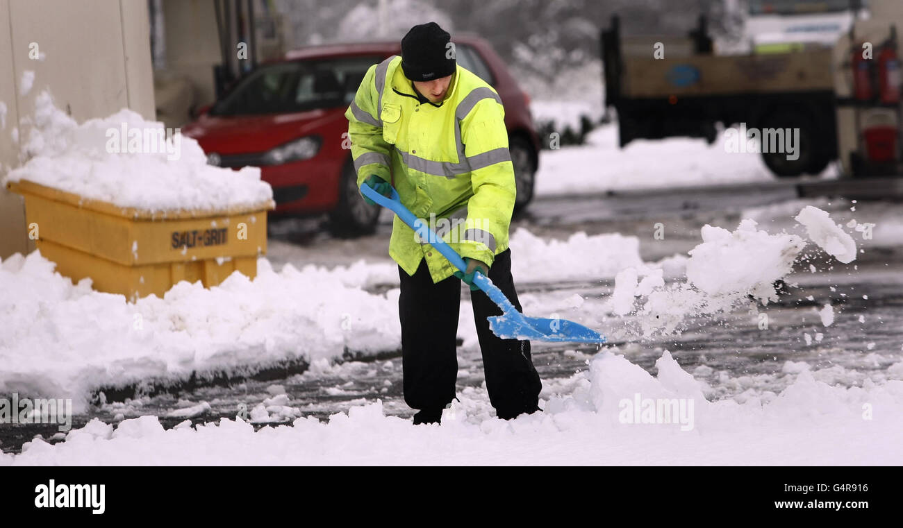 Harthill service station hires stock photography and images Alamy