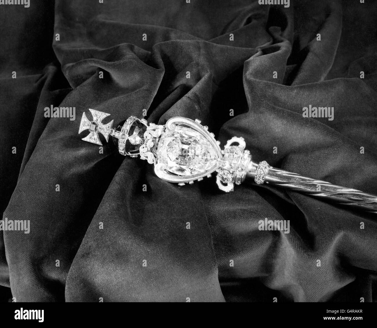 Royalty British Crown Jewels and Regalia Tower of London Stock