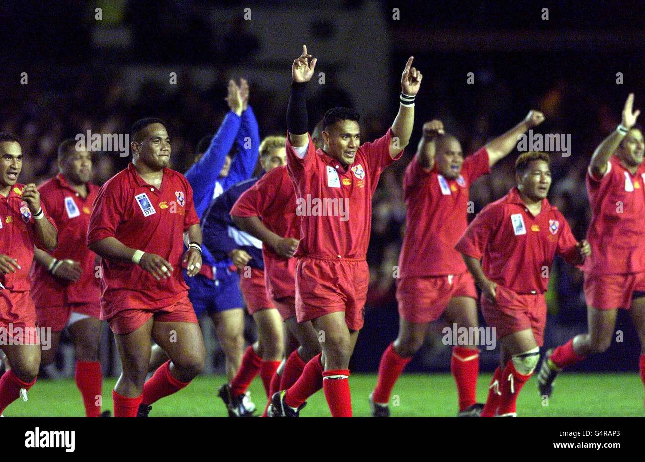 WC Rugby Tonga/Italy 4 Stock Photo Alamy