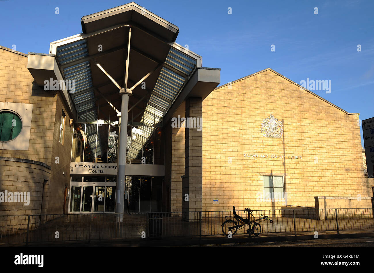 Northampton Crown and County Court Stock. A view of Northampton Crown