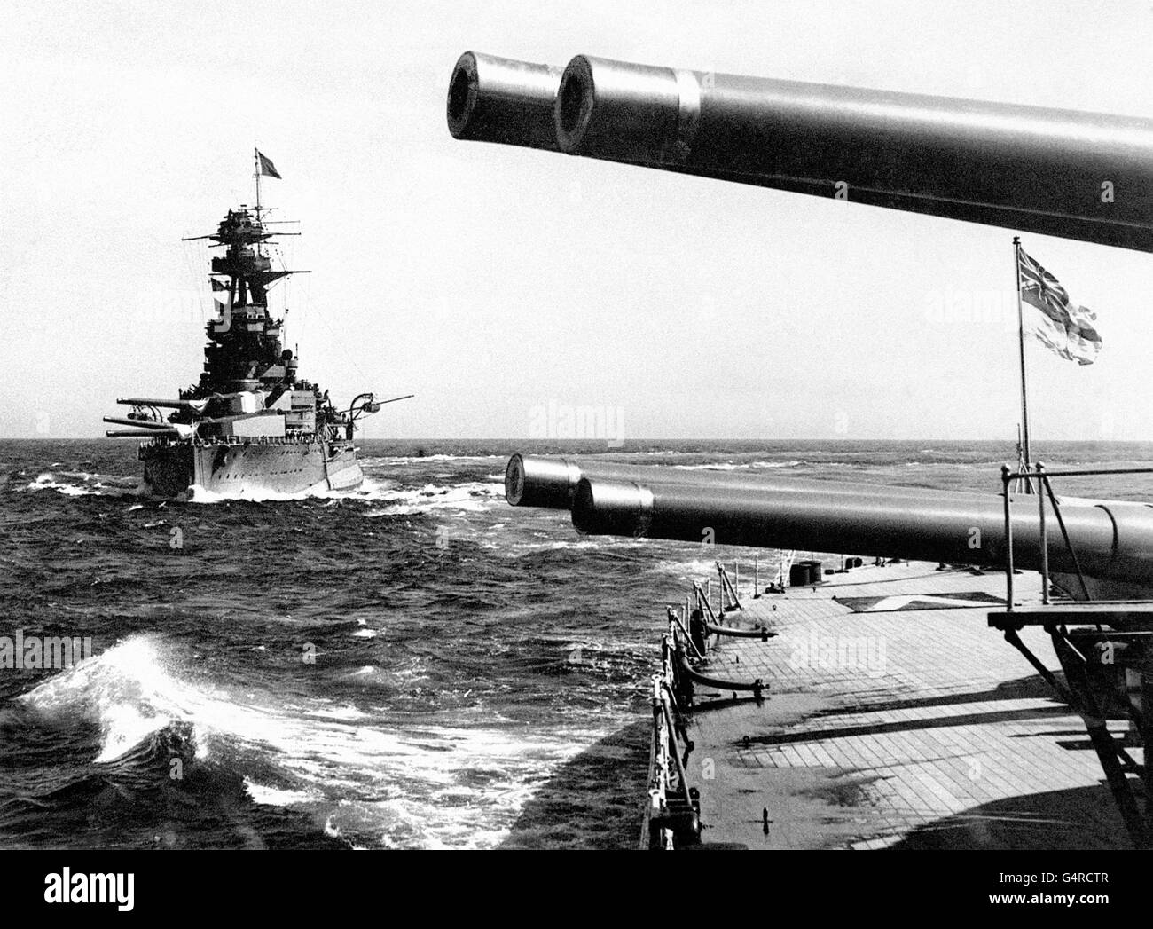 World War Two - British Empire - The Royal Navy - 1940 Stock Photo