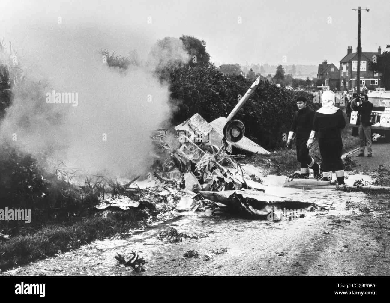 Aviation Air Crash Halfpenny Green Stock Photo Alamy