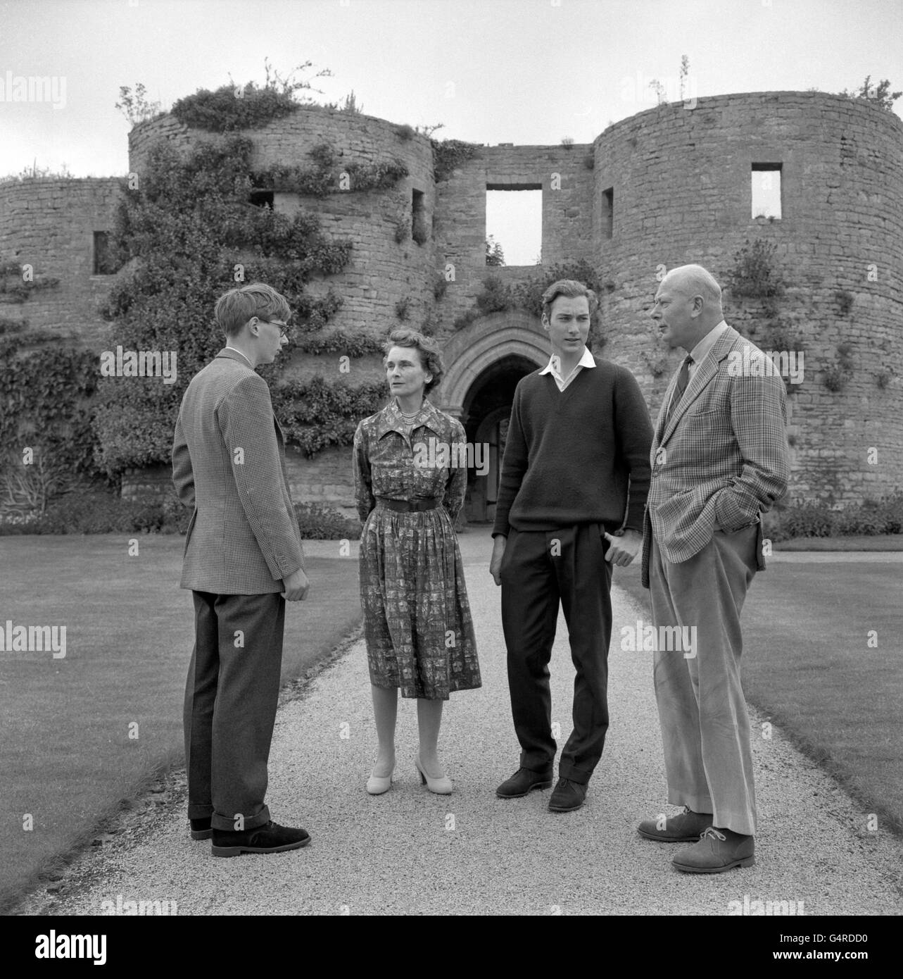 Royalty The Gloucesters' Barnwell Manor Stock Photo 106236284 Alamy