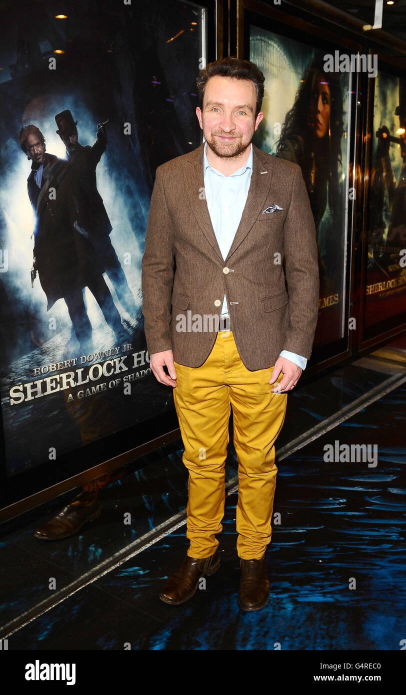 Eddie Marsan attends the European Film Premiere of Sherlock Holmes: A