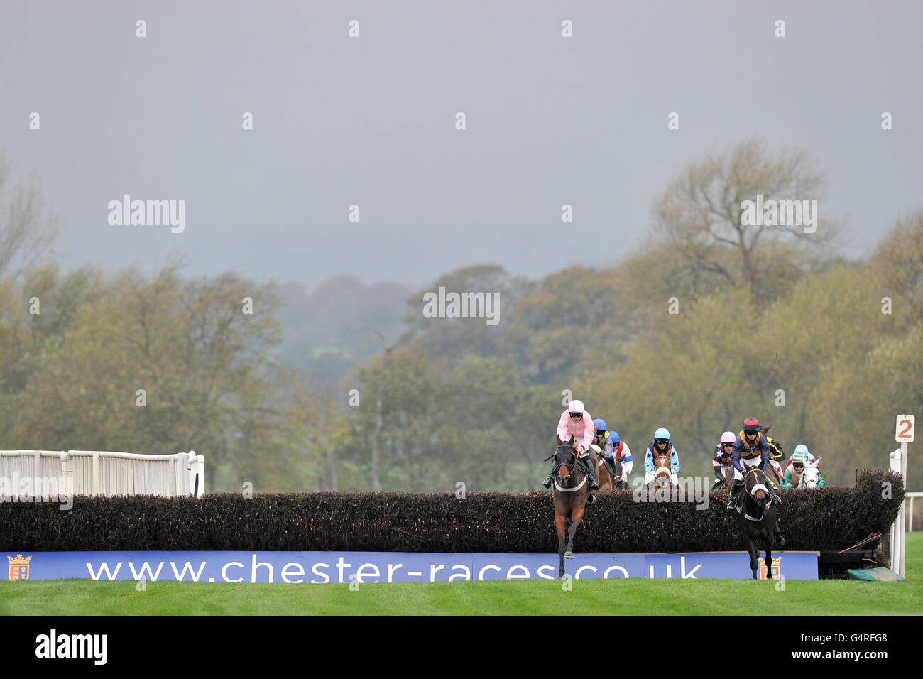 A view of bangor racecourse hi-res stock photography and images - Alamy