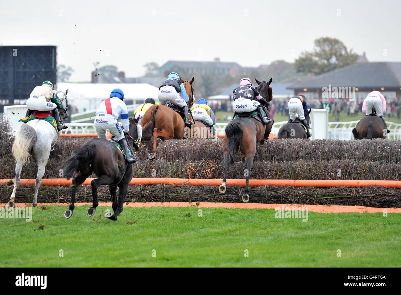 A view of bangor racecourse hi-res stock photography and images - Alamy