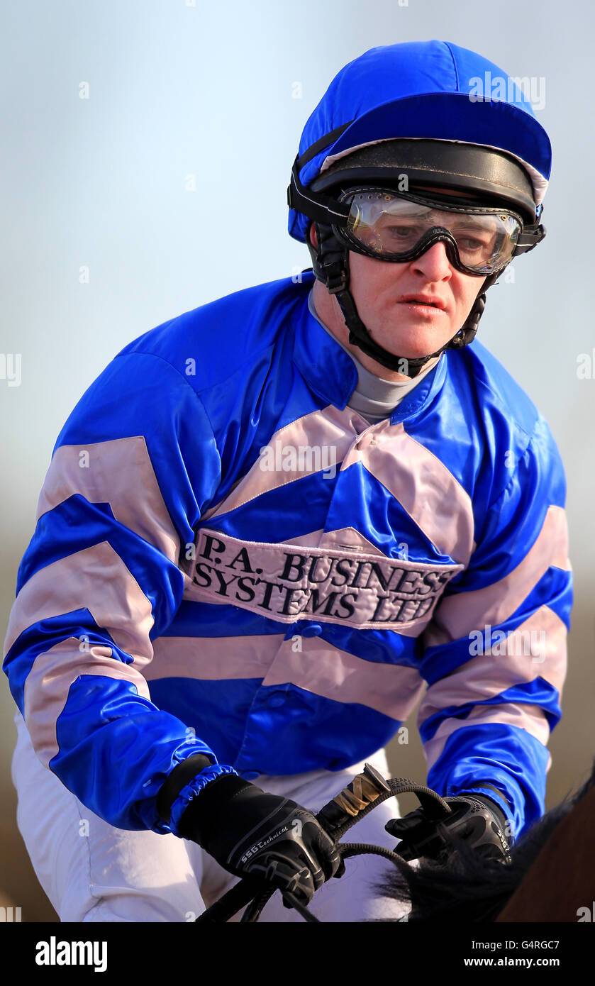 Horse Racing Southwell Racecourse Stock Photo Alamy