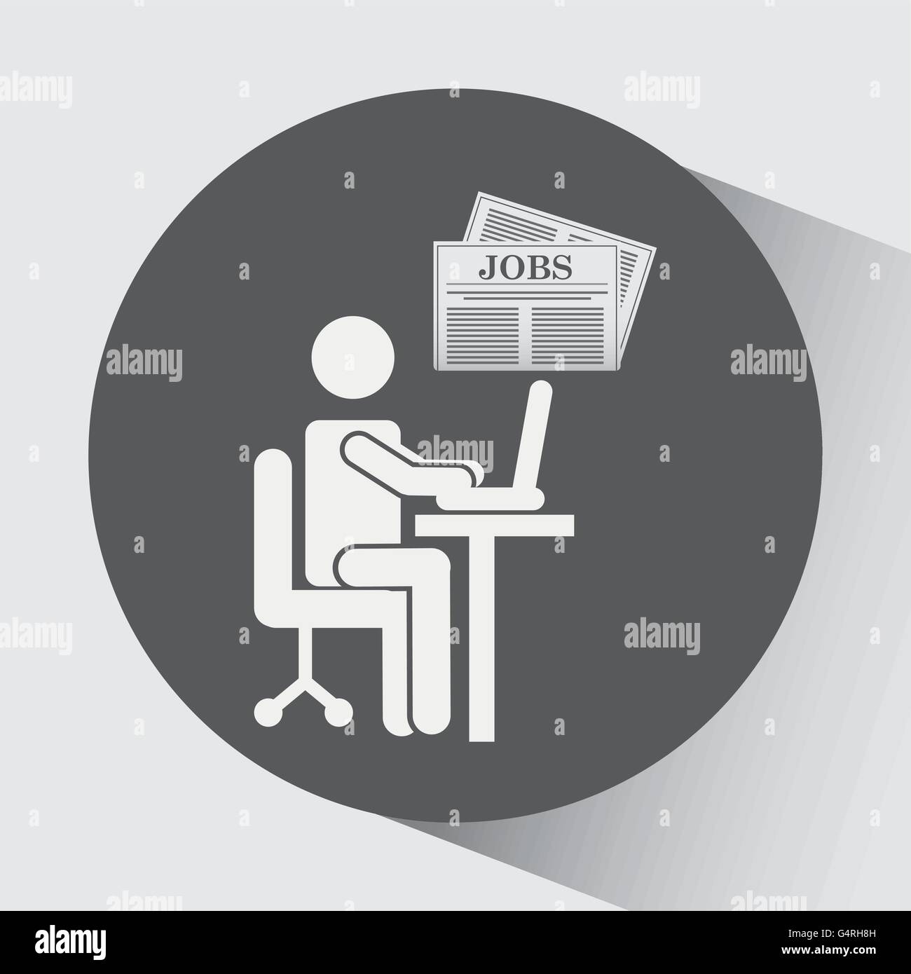 jobs concept design Stock Vector Image & Art - Alamy