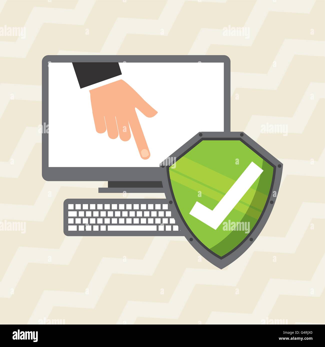 security system design Stock Vector Image & Art - Alamy