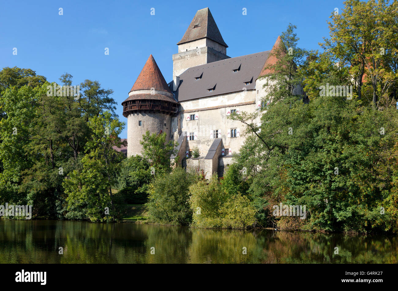 Burg Heidenreichstein Castle in Heidenreichstein, Waldviertel Region, Forest Quarter, Lower Austria, Austria, Europe Stock Photo