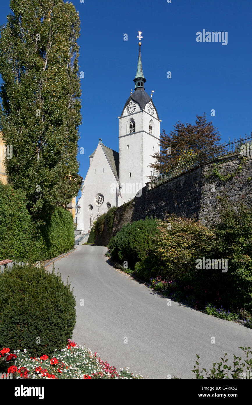 Parish church of St. Thomas of Canterbury in Althofen, Carinthia, Austria, Europe Stock Photo