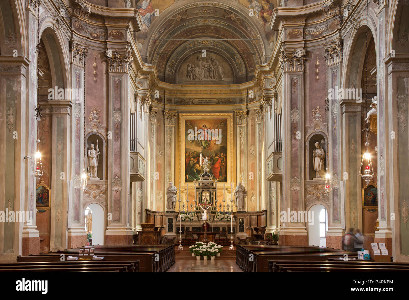 Maria assunta church interior hi-res stock photography and images - Alamy