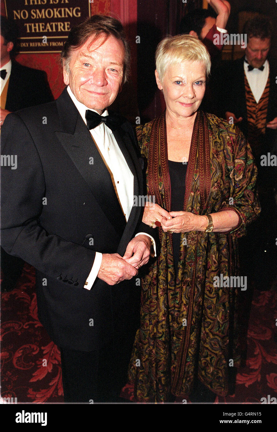 Dame Judi Dench And Her Husband Stock Photos & Dame Judi Dench And Her ...