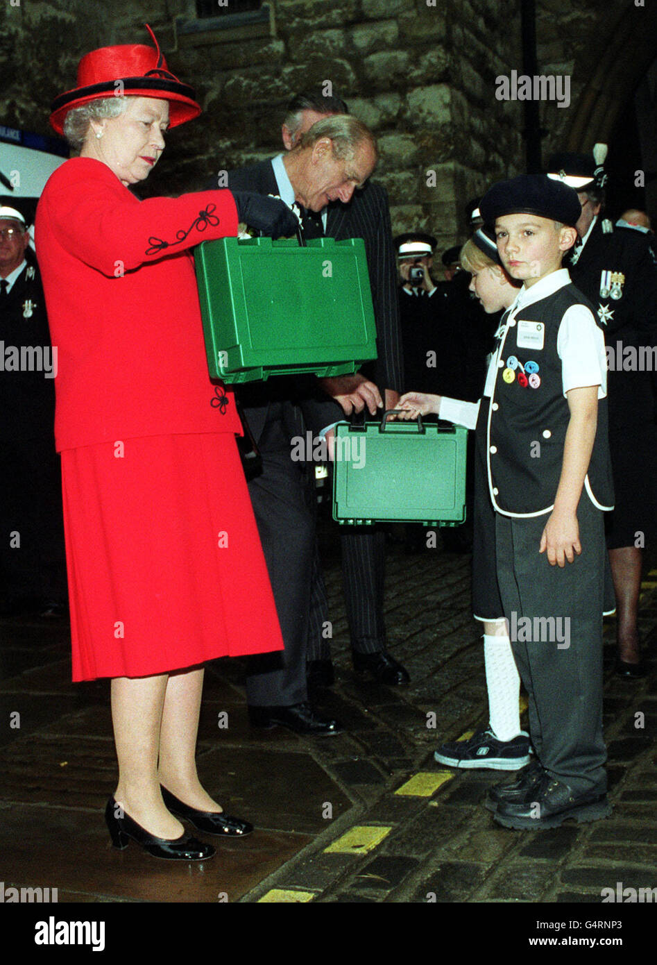 Queen/St John's Ambulance Stock Photo