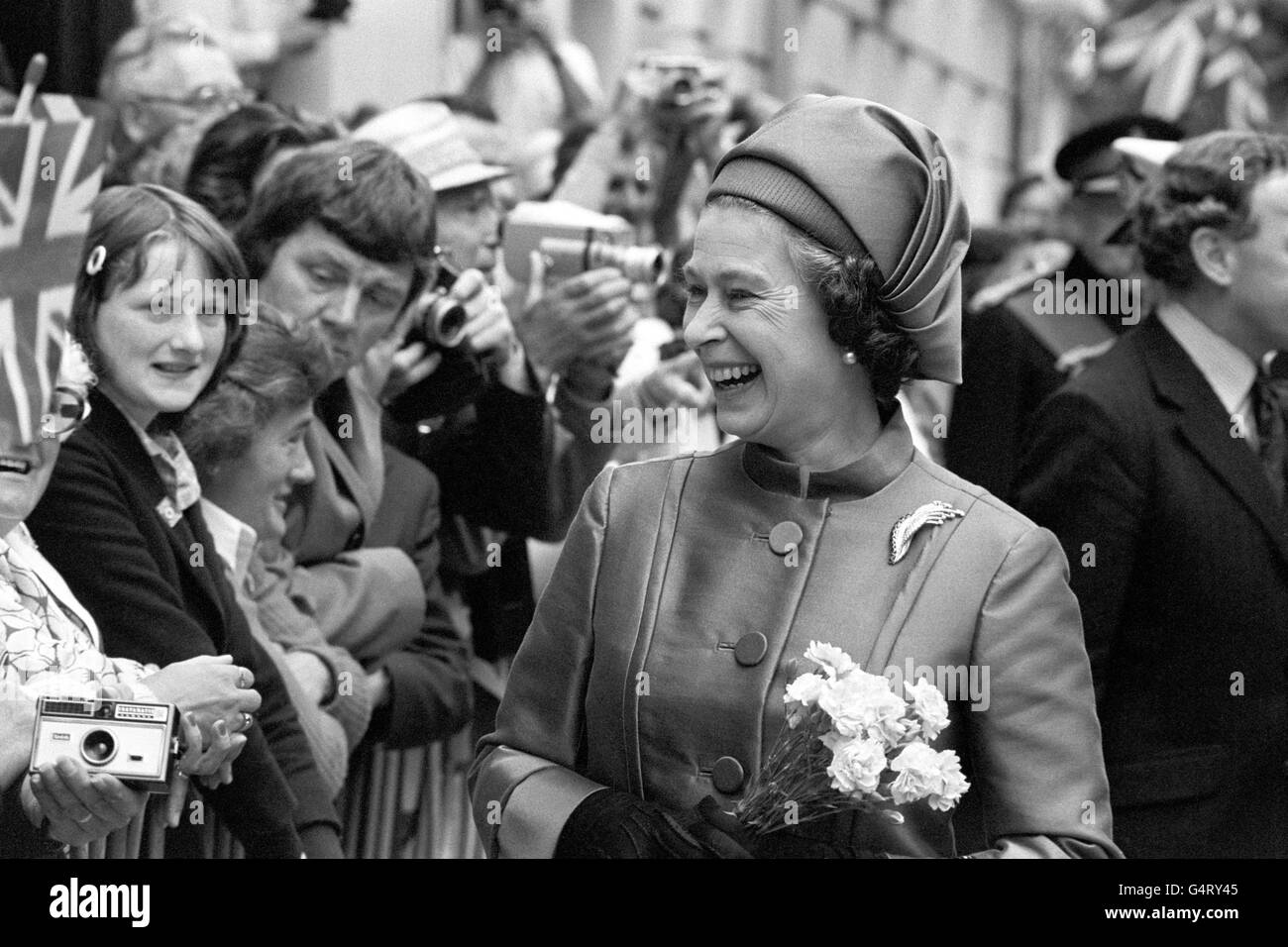 Queen elizabeth ii visit channel islands hi-res stock photography and ...