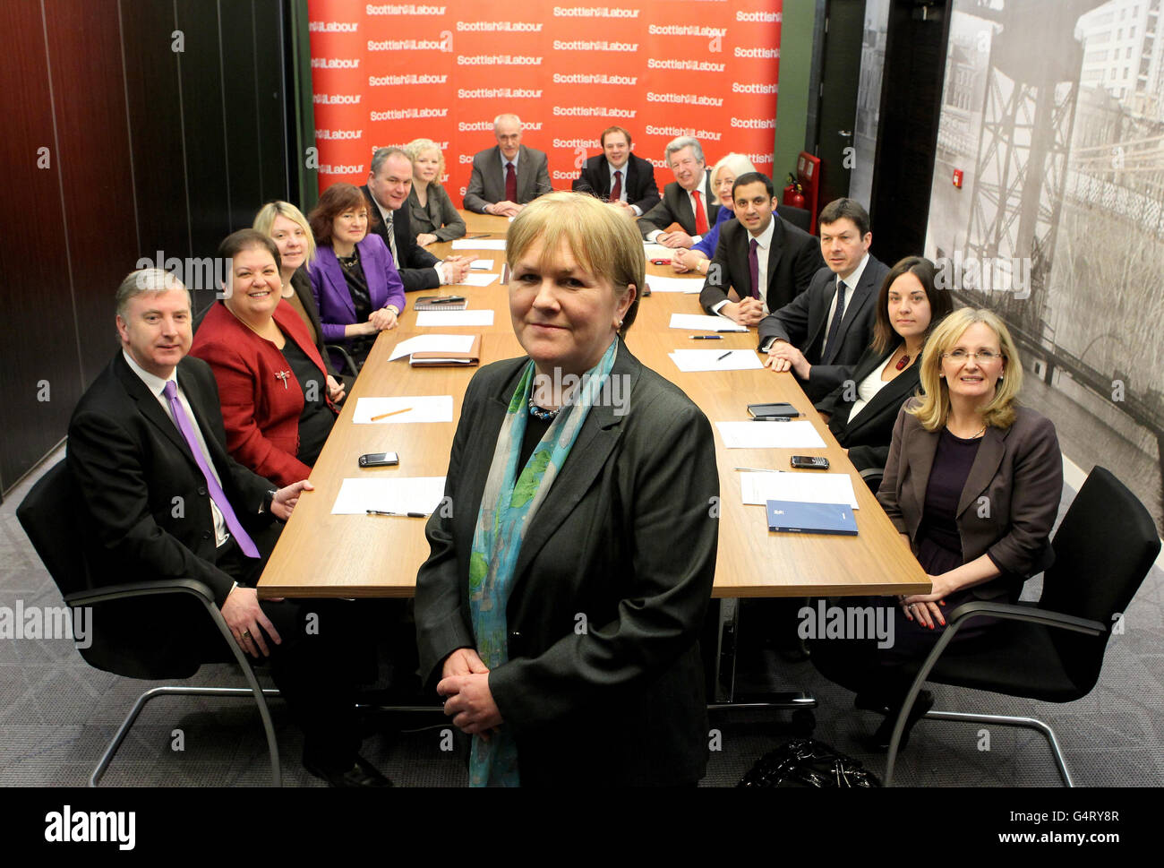Scottish Labour unveils shadow cabinet Stock Photo - Alamy