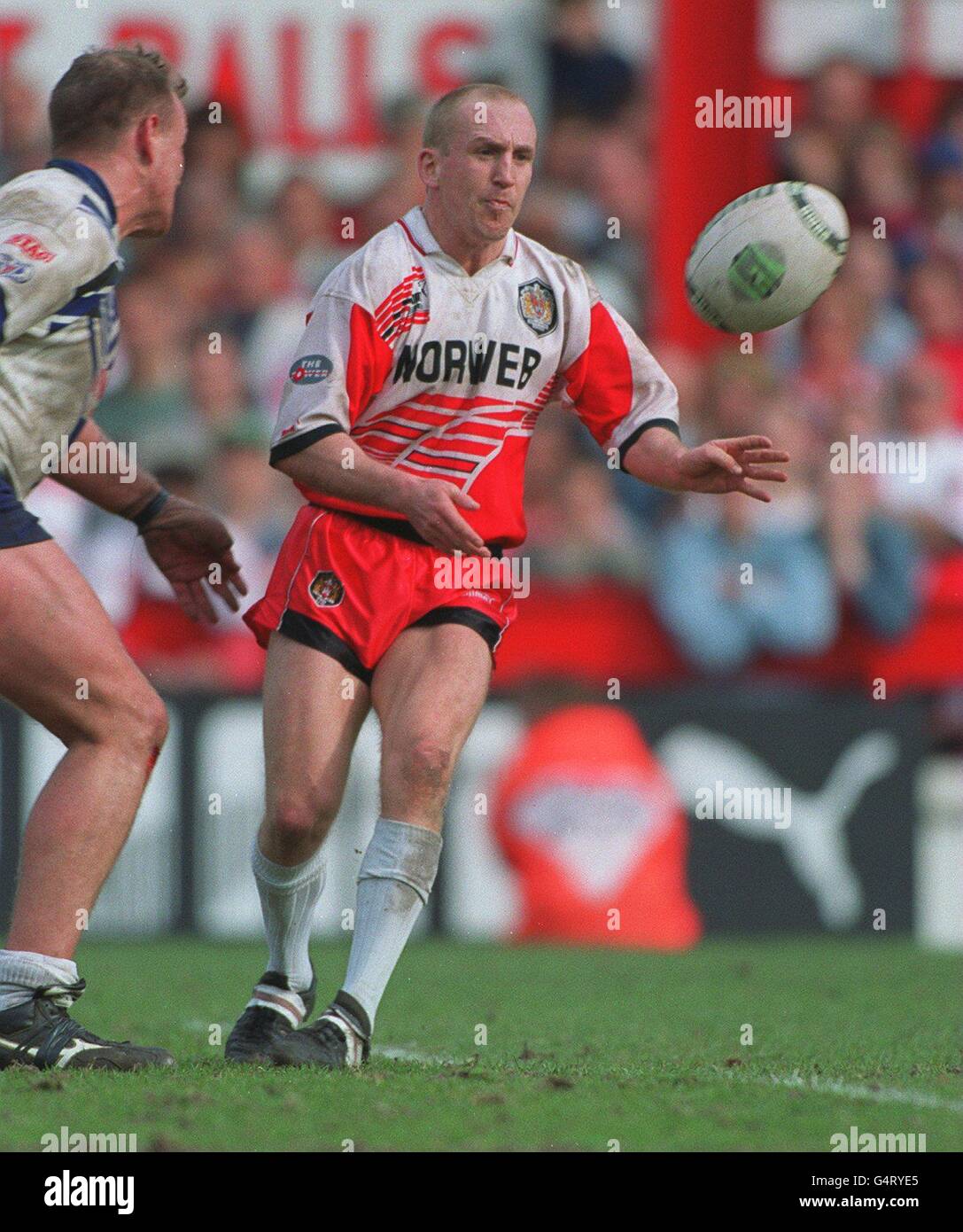 RUGBY LEAGUE. SHAUN EDWARDS, WIGAN Stock Photo Alamy