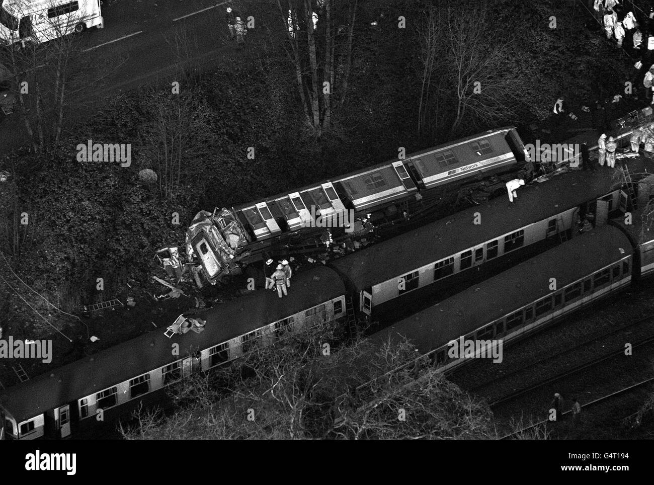 CLAPHAM RAIL DISASTER Stock Photo