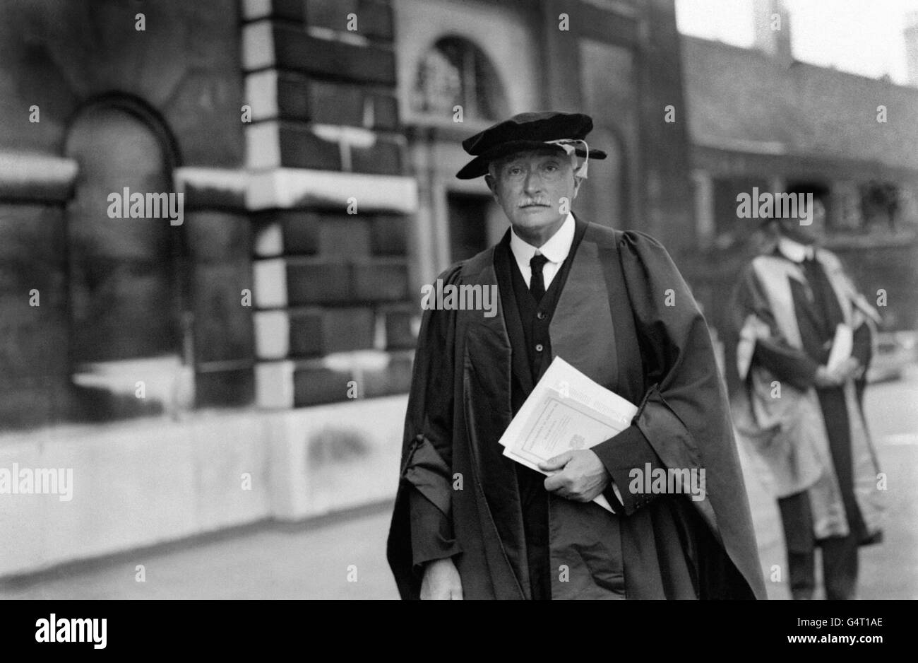 Literature - John Masefield - Cambridge University Stock Photo