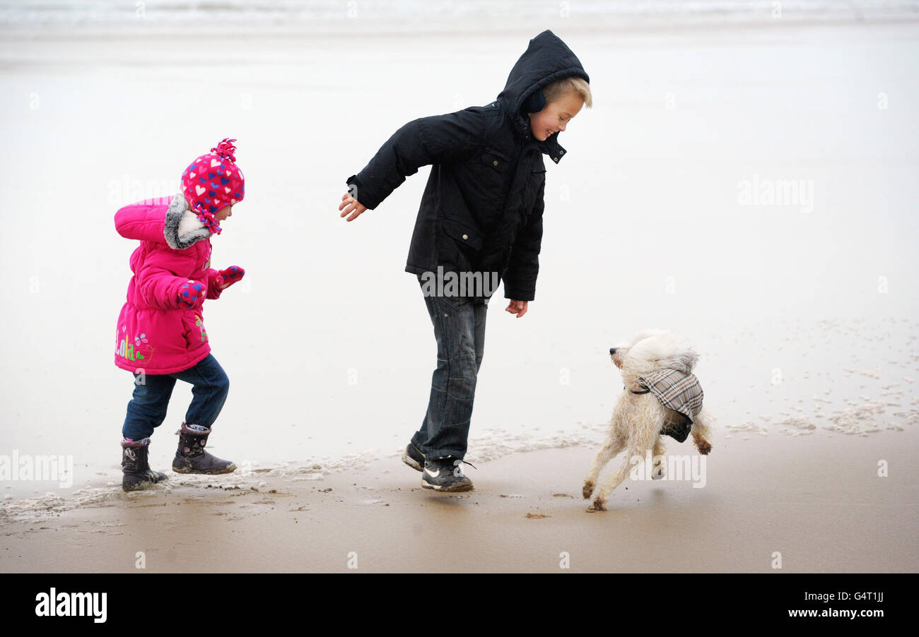 Winter weather December 25th Stock Photo Alamy