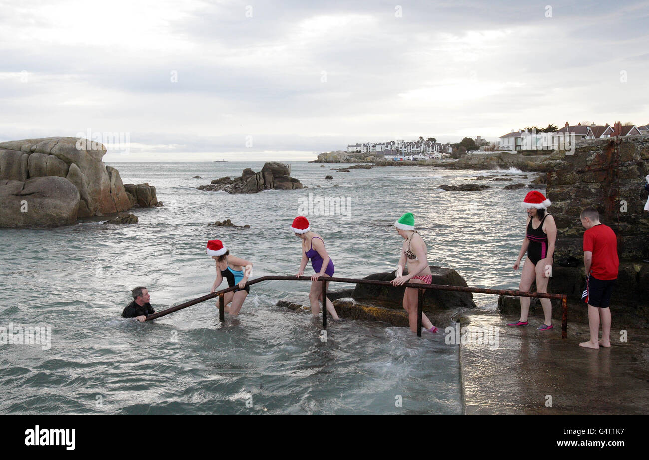 Christmas swim ireland hires stock photography and images Alamy