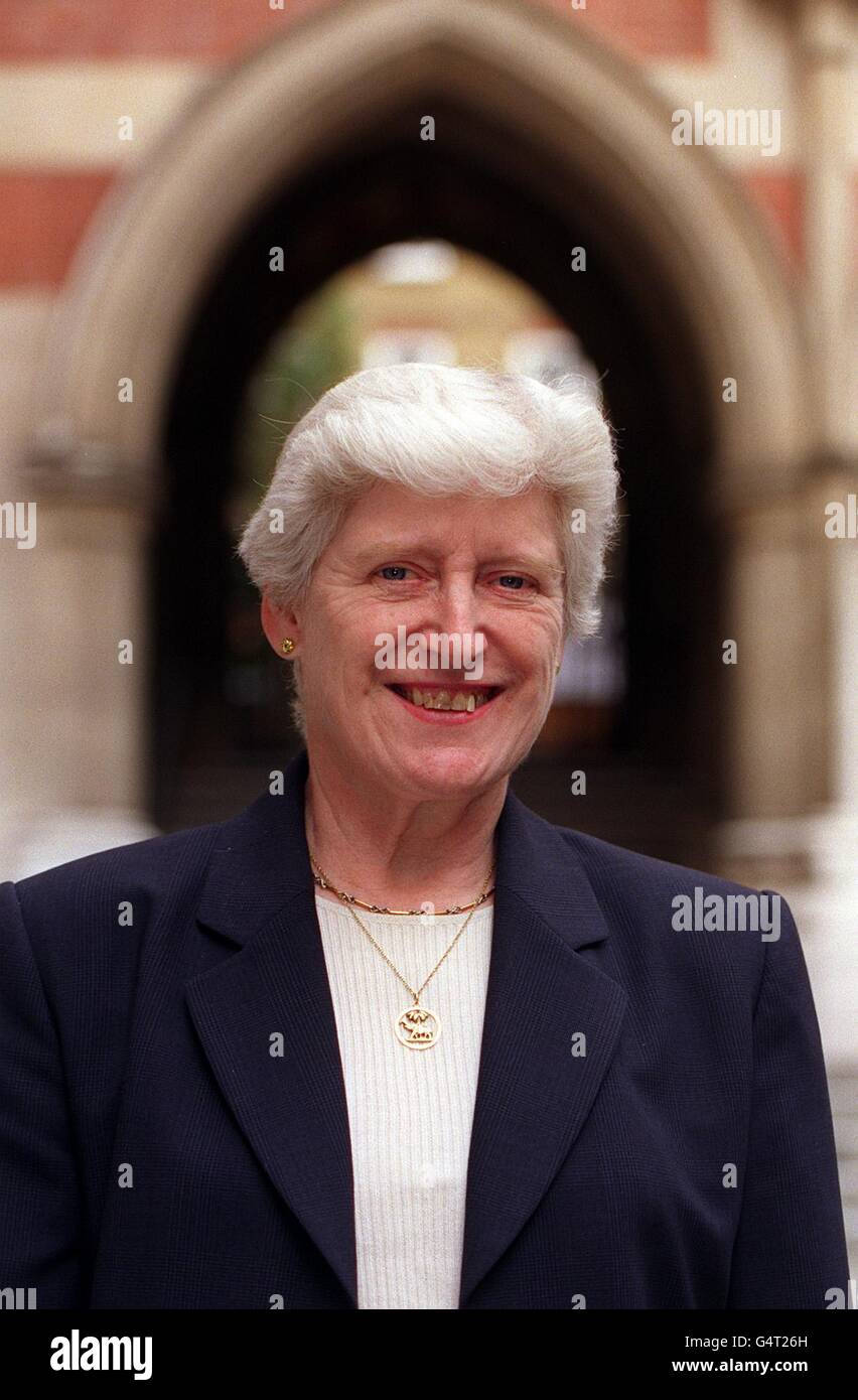 Judge/Elizabeth Butler-Sloss Stock Photo