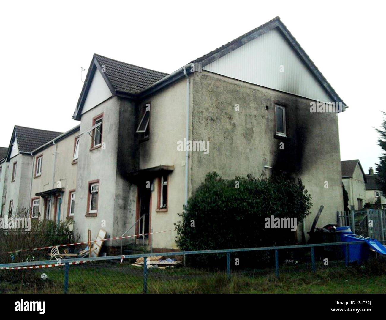 Fire In Kilmarnock A terraced property in Altonhill Avenue, Kilmarnock, following a house ...
