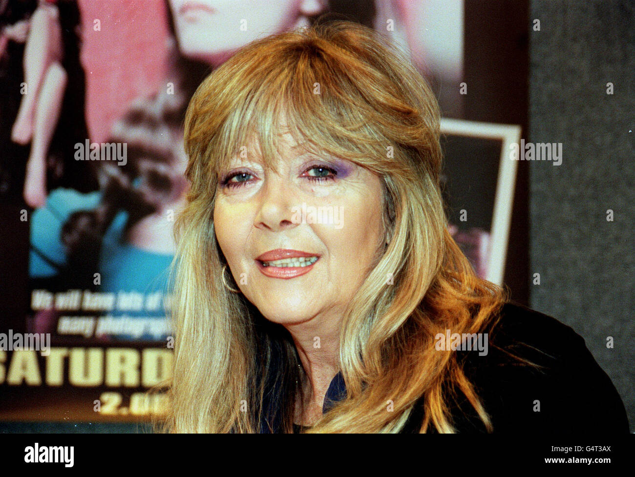 Hammer Horror actress Ingrid Pitt at the opening of Collect '99 at Wembley Exhibition Centre in London. Collect '99 is an exhibition with items ranging from models to stamps, to autographs and TV and Film memorabilia. Stock Photo