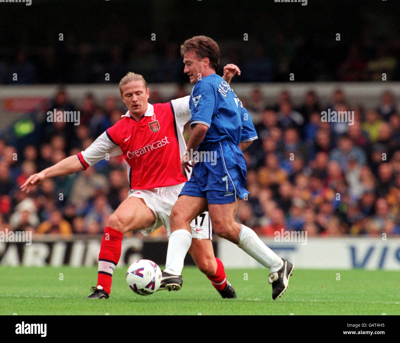 SOCCER Chelsea v Arsenal 2 Stock Photo