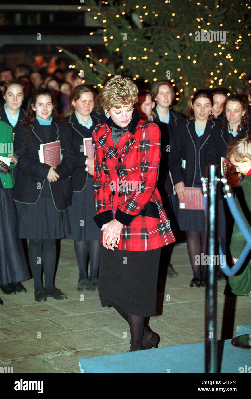Princess diana christmas hires stock photography and images Alamy Princess Diana Christmas Photo