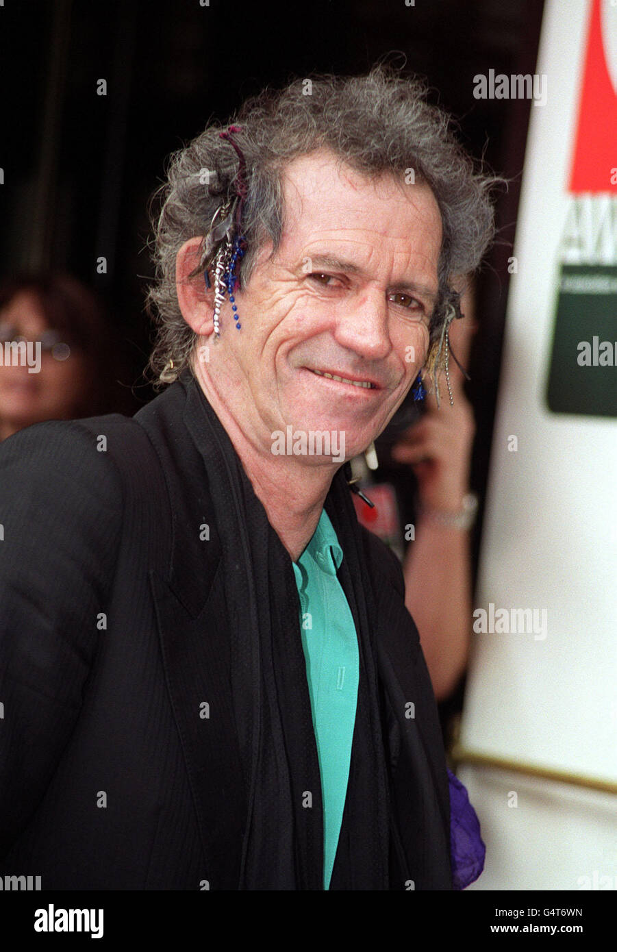 Rolling Stones guitarist Keith Richards arrives at London's Park Lane  Hotel, for the Q Magazine music awards Stock Photo - Alamy