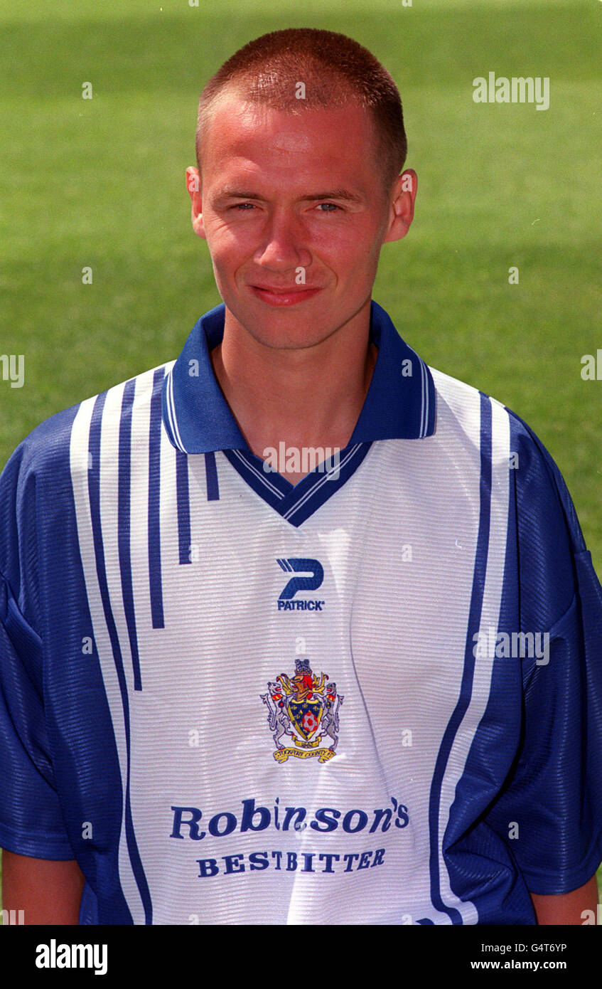 Chris Byrne of Second Division Stockport County Football Club at