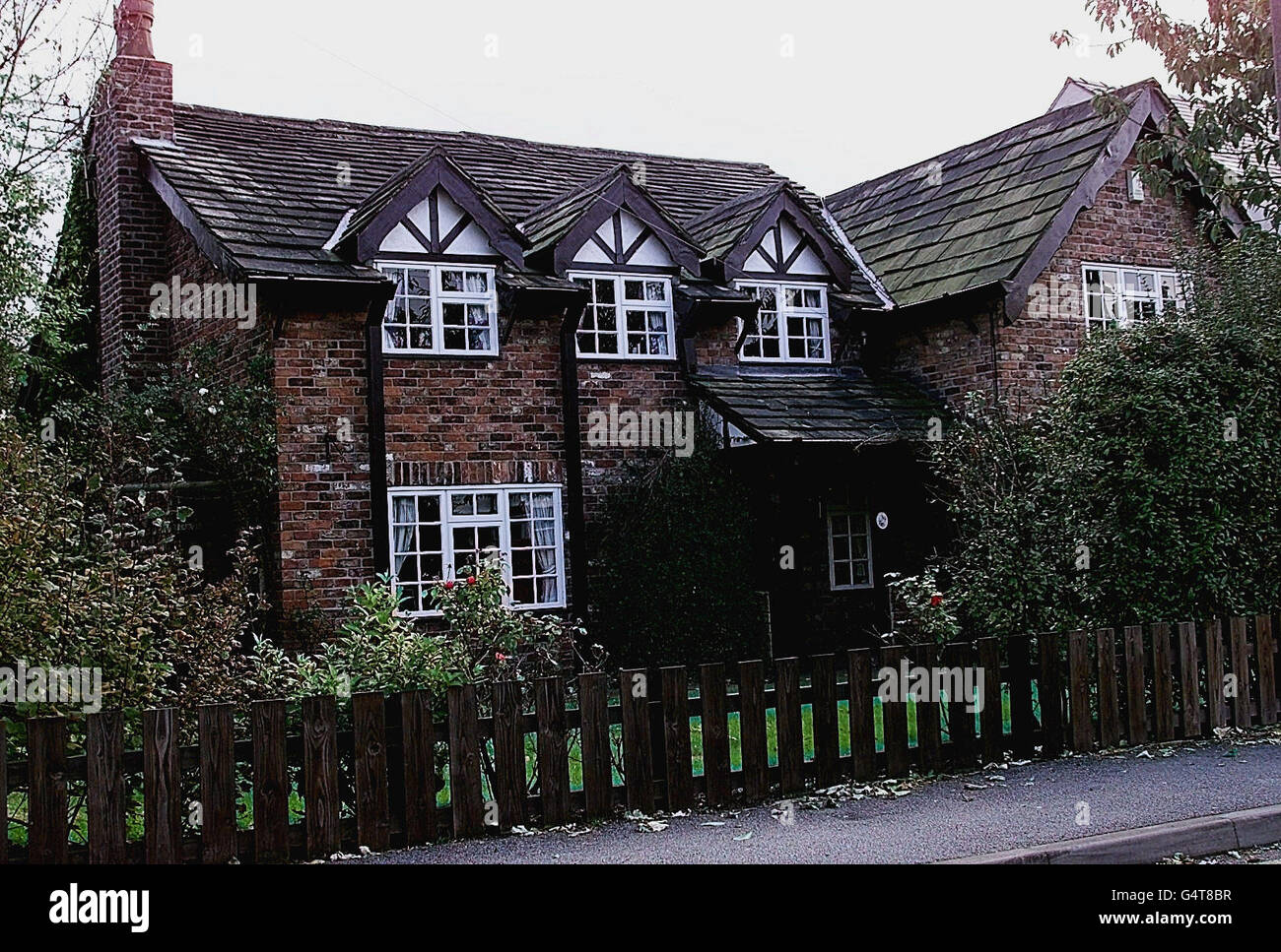 The Wilmslow home in Cheshire of solicitor Sally Clark who was found