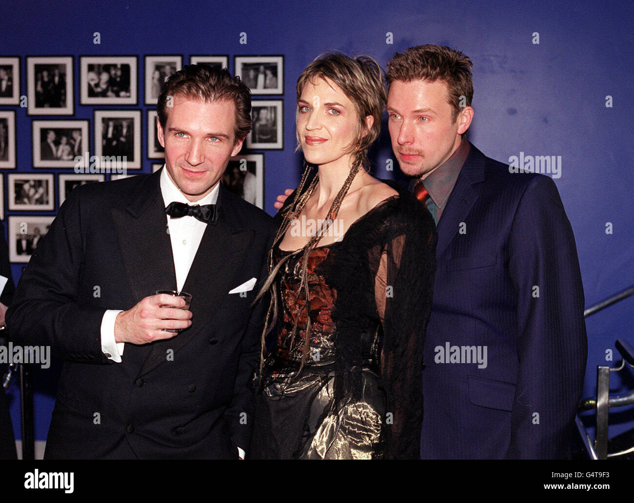 Martha and magnus fiennes at the odeon west end cinema hires stock