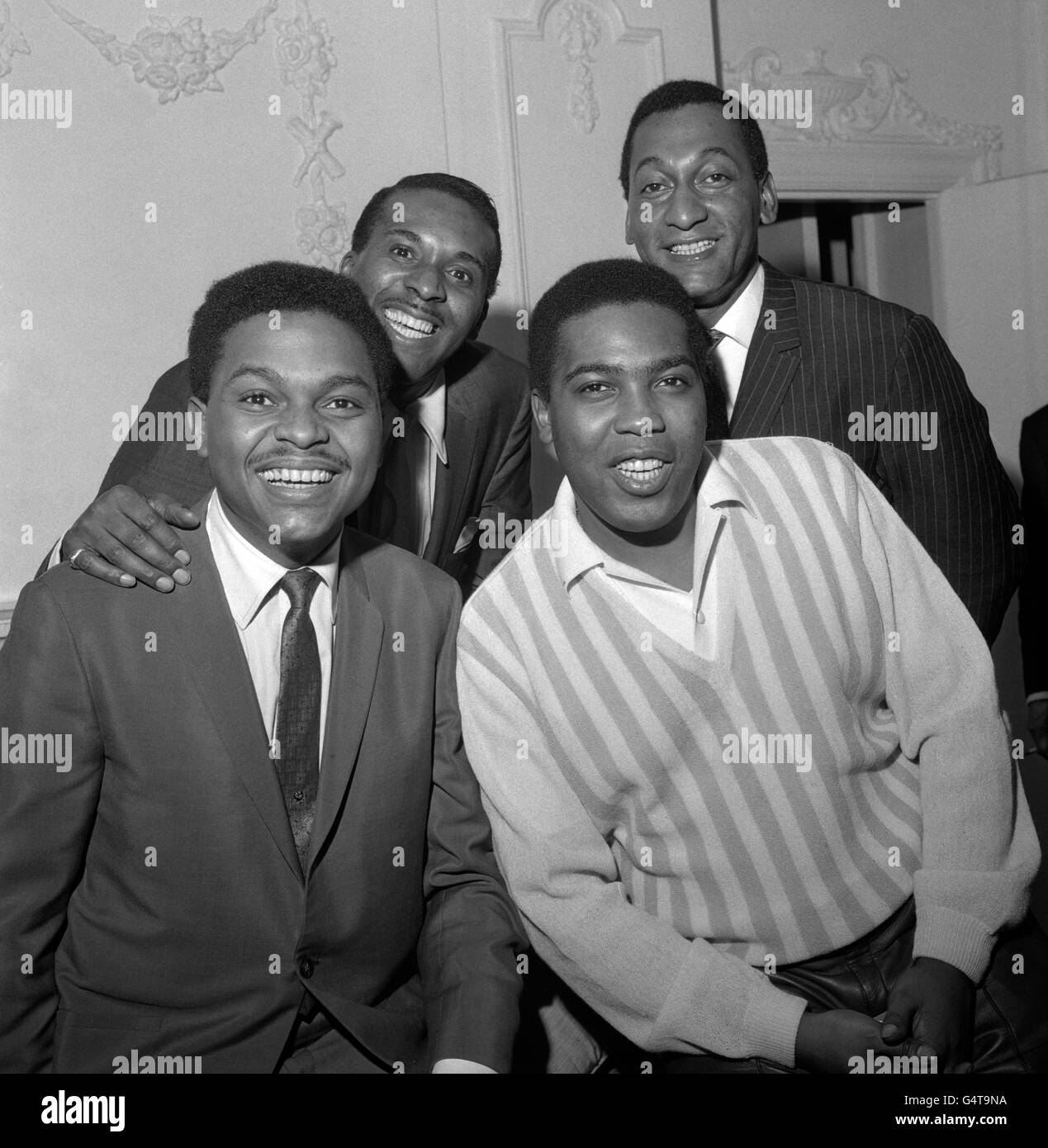 Music - The Four Tops - Mayfair Hotel, London Stock Photo