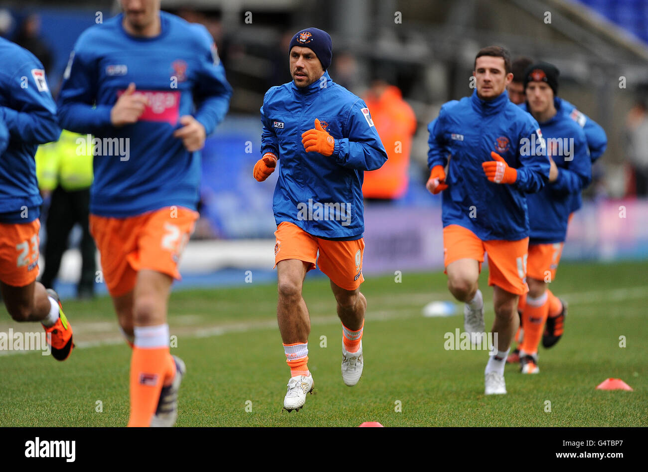 Soccer - npower Football League Championship - Birmingham City v Blackpool - St Andrews Stadium Stock Photo