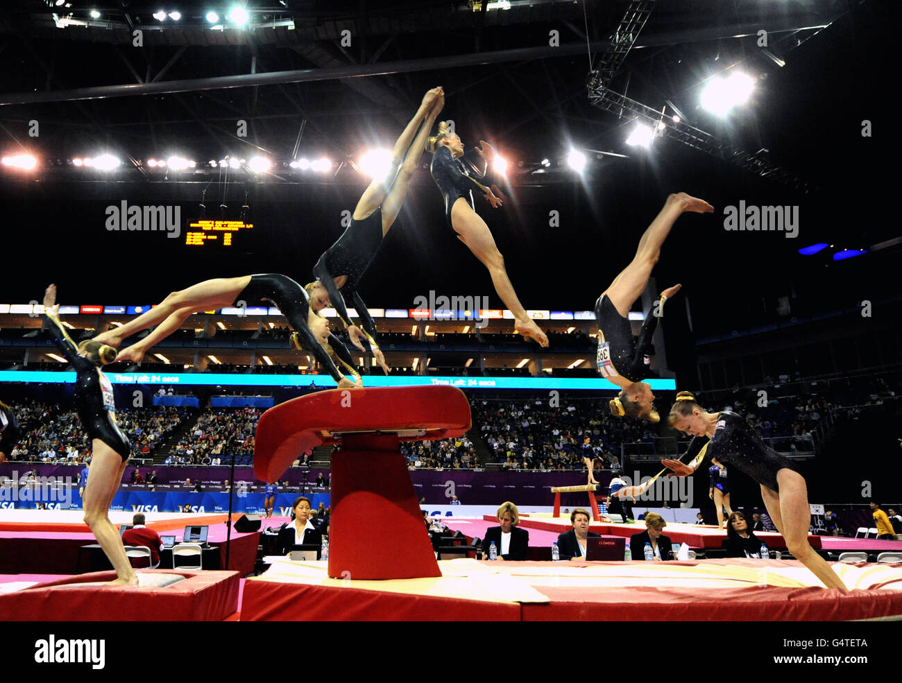 Gymnastics Visa International Gymnastics Day Two North Greenwich