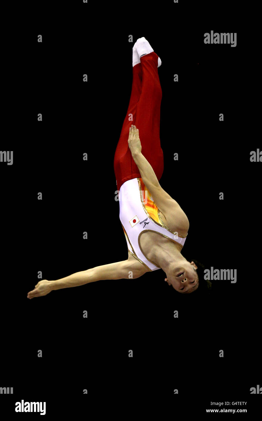 Gymnastics 28th Trampoline and Tumbling World Championships 2011 Day Two NIA Stock Photo