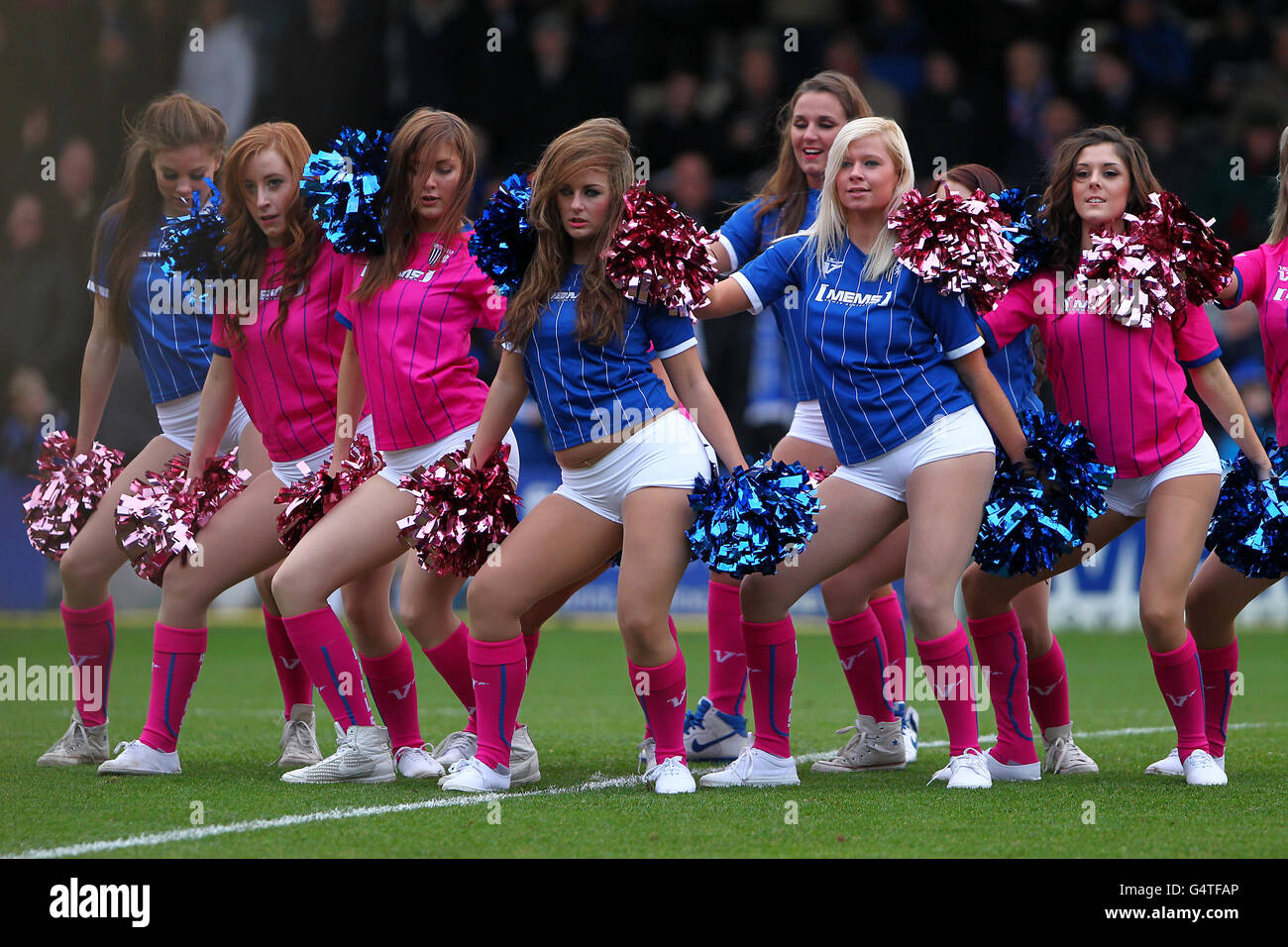 Soccer - FA Cup - Third Round - Gillingham v Stoke City - MEMS Priestfield Stadium Stock Photo